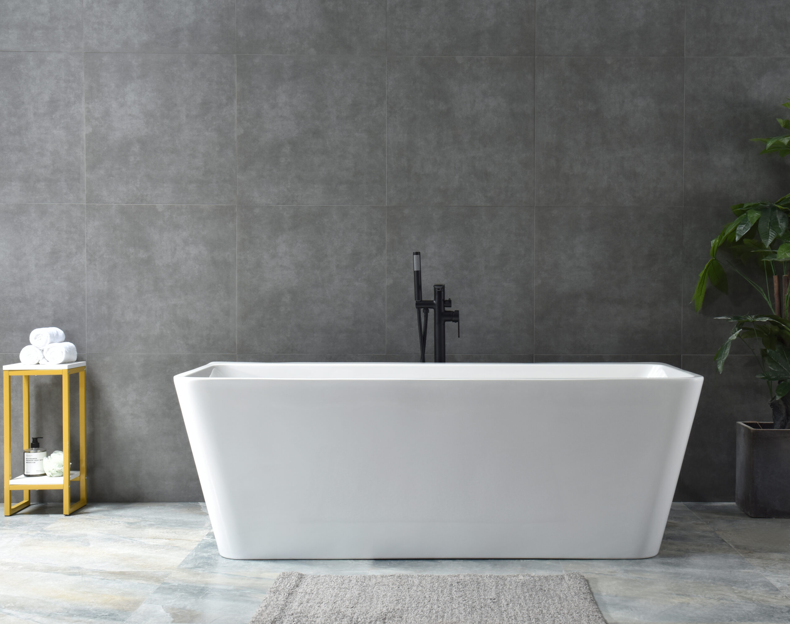 freestanding rectangular bathtub, modern acrylic soaking tub for contemporary bathrooms freestanding rectangular bathtub, modern acrylic soaking tub for contemporary bathrooms