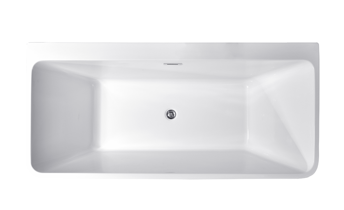 freestanding rectangular bathtub, modern acrylic soaking tub for contemporary bathrooms freestanding rectangular bathtub, modern acrylic soaking tub for contemporary bathrooms