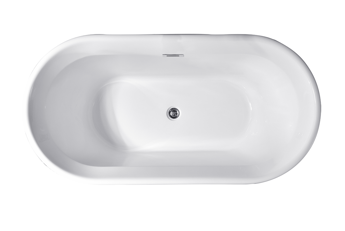 modern oval freestanding bathtub, sleek minimalist design modern oval freestanding bathtub, sleek minimalist design
