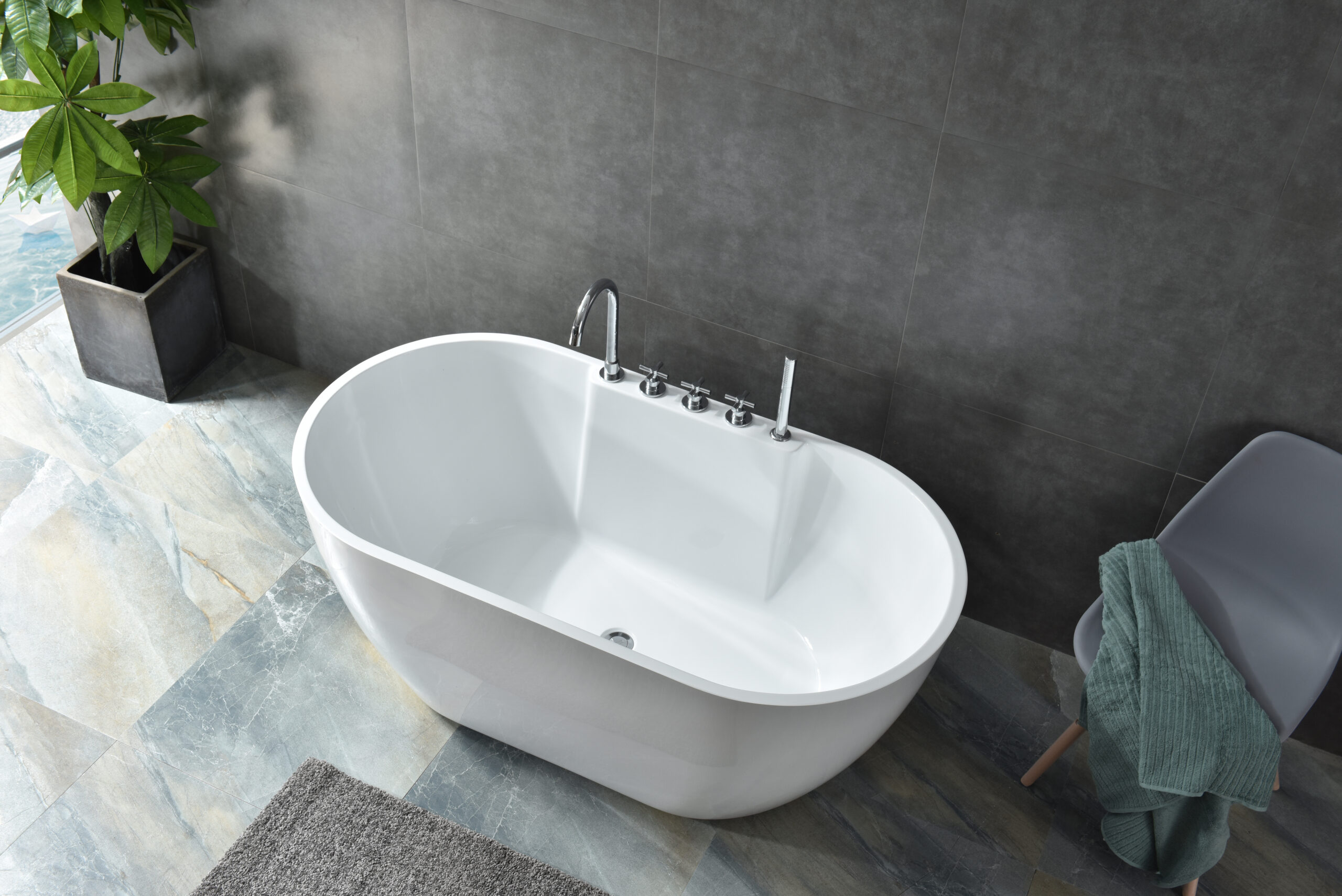 elevate your sanctuary: the freestanding oval bathtub elevate your sanctuary: the freestanding oval bathtub