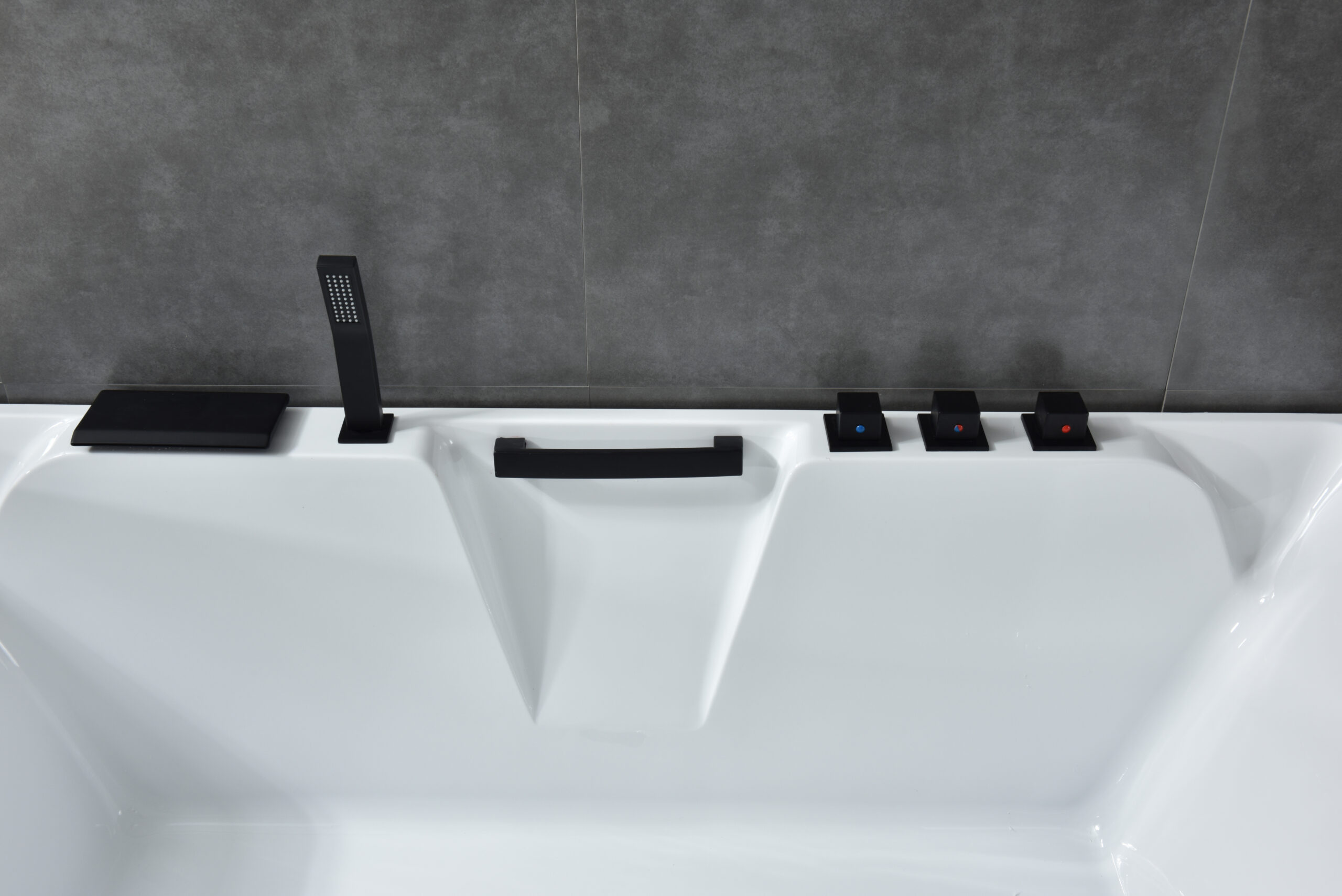 modern rectangular freestanding tub, sleek minimalist design modern rectangular freestanding tub, sleek minimalist design