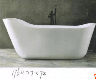 modern asymmetric freestanding tub, curved waisted design modern asymmetric freestanding tub, curved waisted design