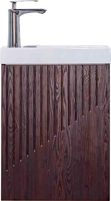 mini minimalist floating bathroom vanity | compact single door washbasin | multiple artistic wood texture options available mini minimalist floating bathroom vanity | compact single door washbasin | multiple artistic wood texture options available