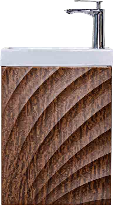 mini minimalist floating bathroom vanity | compact single door washbasin | multiple artistic wood texture options available mini minimalist floating bathroom vanity | compact single door washbasin | multiple artistic wood texture options available