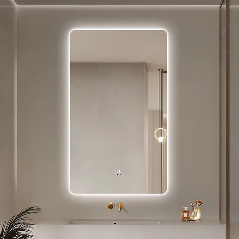 Home modern smart led lighted bathroom vanity